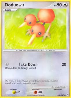 Doduo card in English