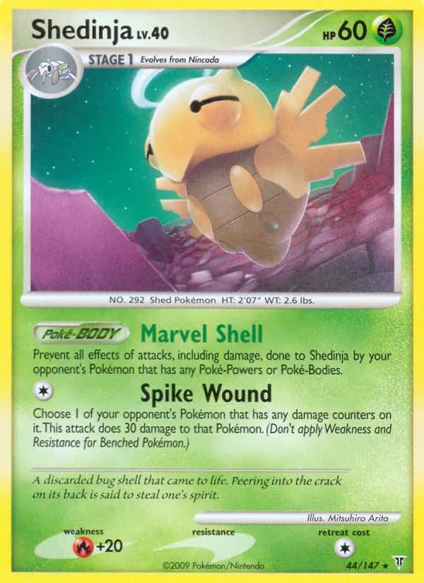 Shedinja card in English