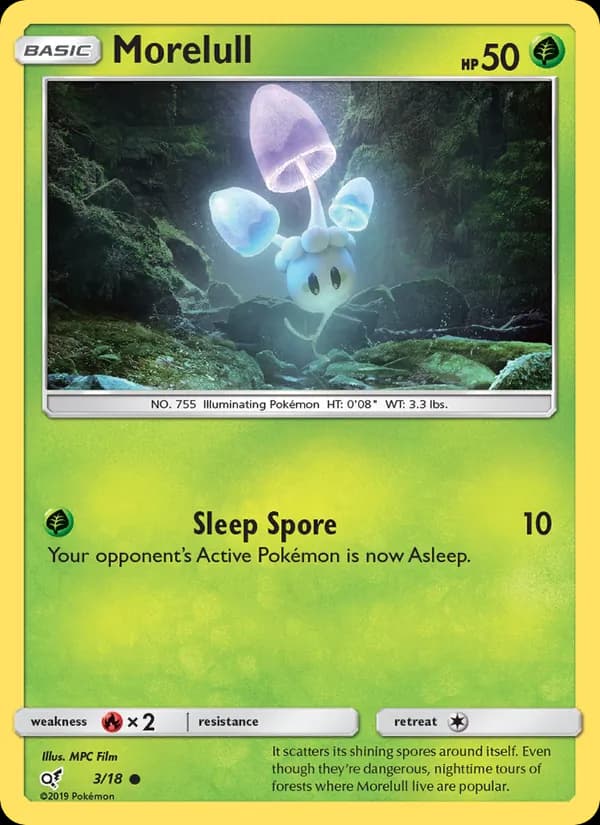 Morelull card in English