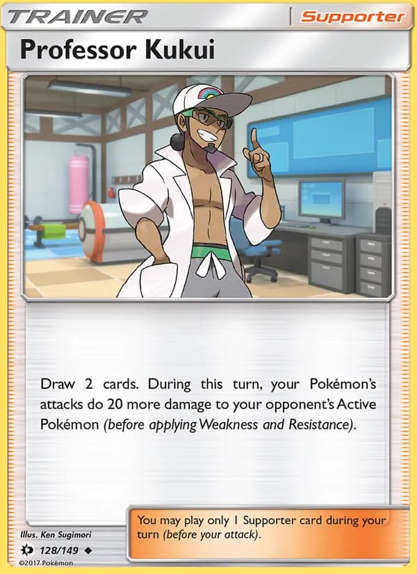 Professor Kukui card in English