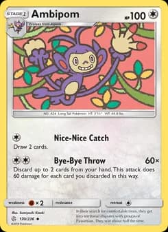Ambipom card in English