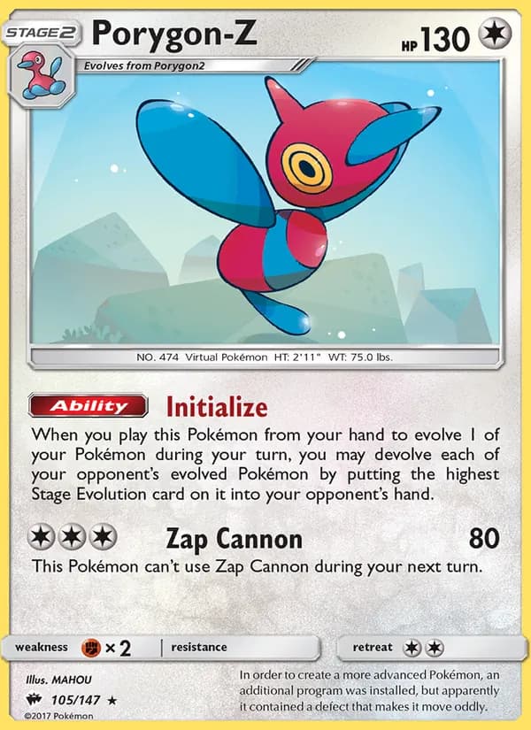 Porygon-Z card in English