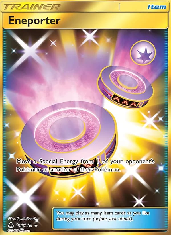 Eneporter card in English