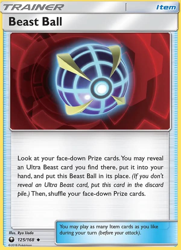 Beast Ball card in English