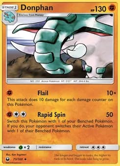 Donphan card in English