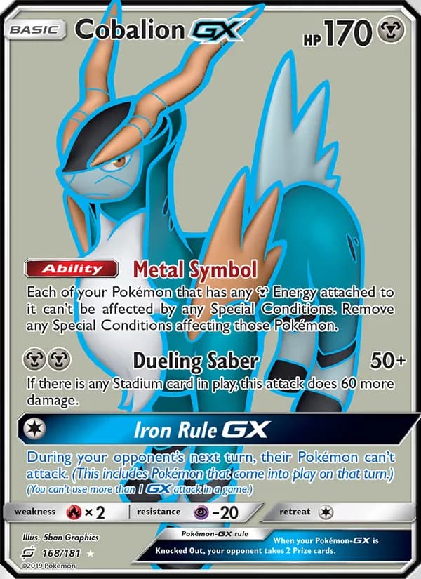 Cobalion GX card in English