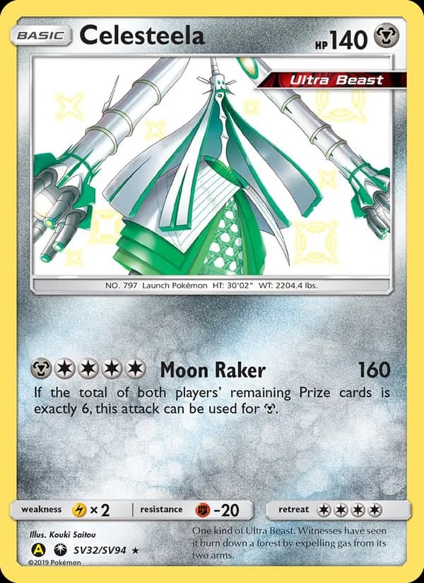 Celesteela card in English