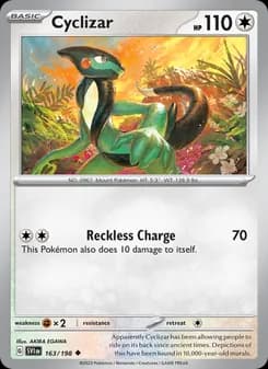 Cyclizar card in English