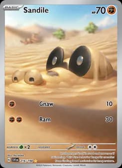 Sandile card in English