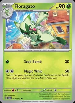 Floragato card in English