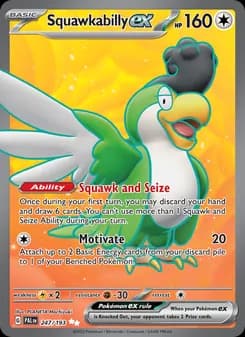 Squawkabilly ex card in English
