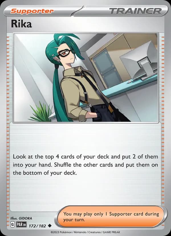 Rika card in English