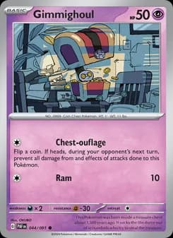 Gimmighoul card in English