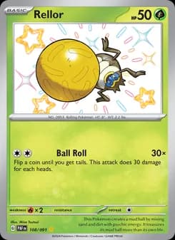 Rellor card in English
