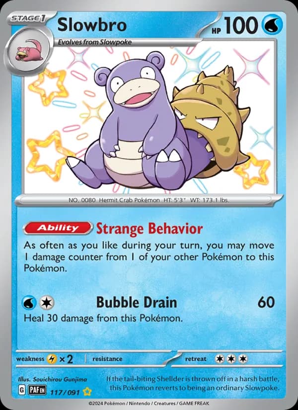 Slowbro card in English