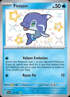 Finizen card in English