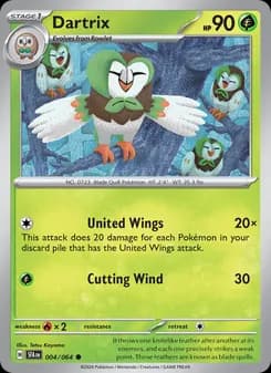 Dartrix card in English