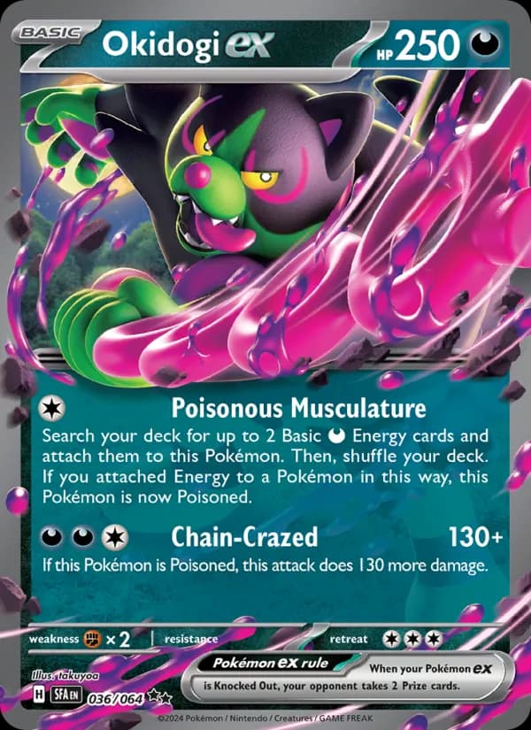 Okidogi ex card in English