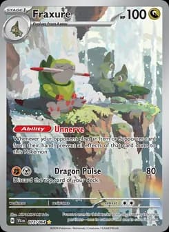 Fraxure card in English