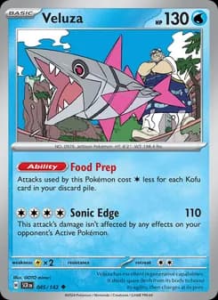 Veluza card in English