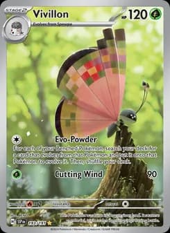 Vivillon card in English