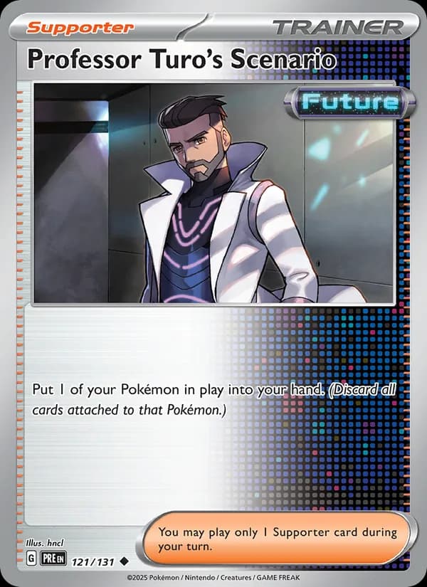 Professor Turo's Scenario card in English
