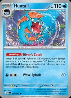 Huntail card in English