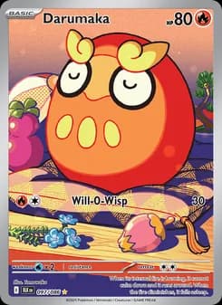 Darumaka card in English