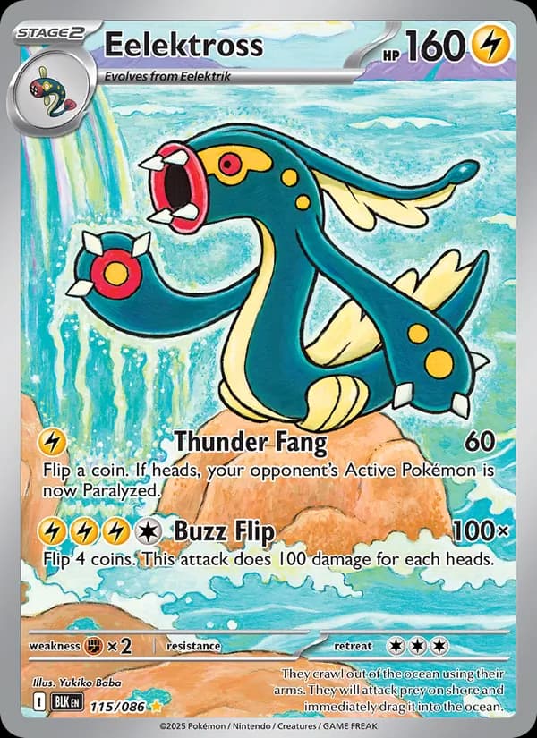 Eelektross card in English