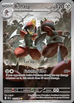 Bisharp card in English