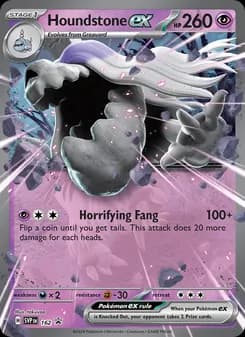 Houndstone ex card in English