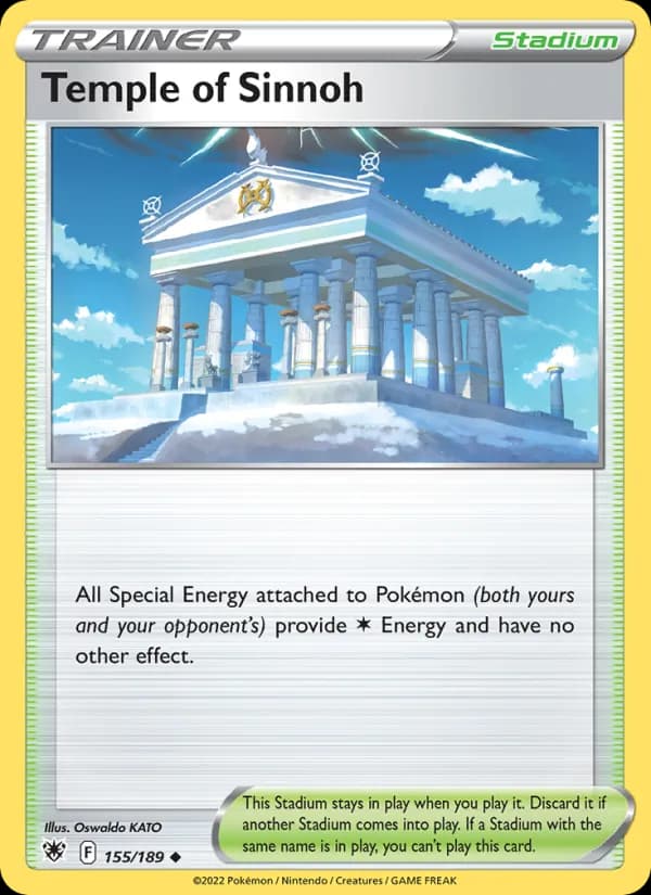 Temple of Sinnoh card in English