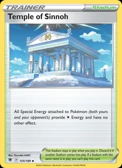 Temple of Sinnoh card in English