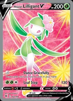 Hisuian Lilligant V card in English