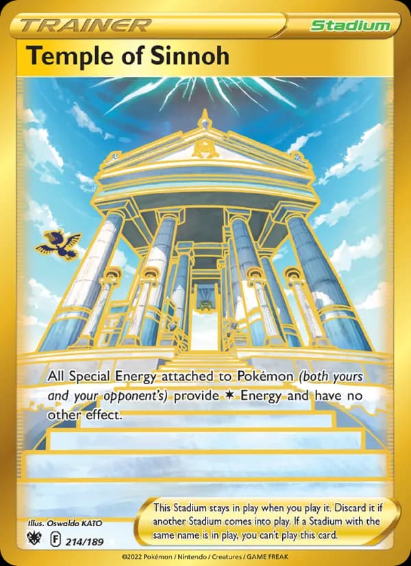 Temple of Sinnoh card in English
