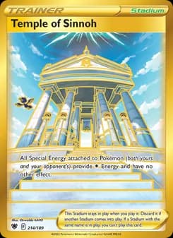 Temple of Sinnoh card in English