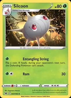 Silcoon card in English
