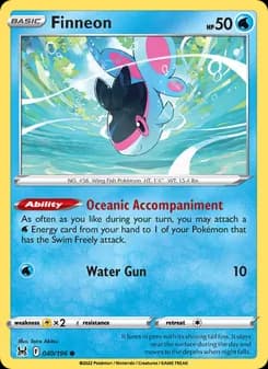 Finneon card in English