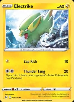 Electrike card in English