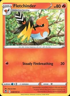 Fletchinder card in English