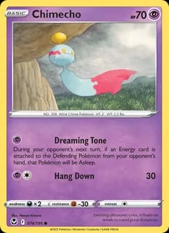Chimecho card in English