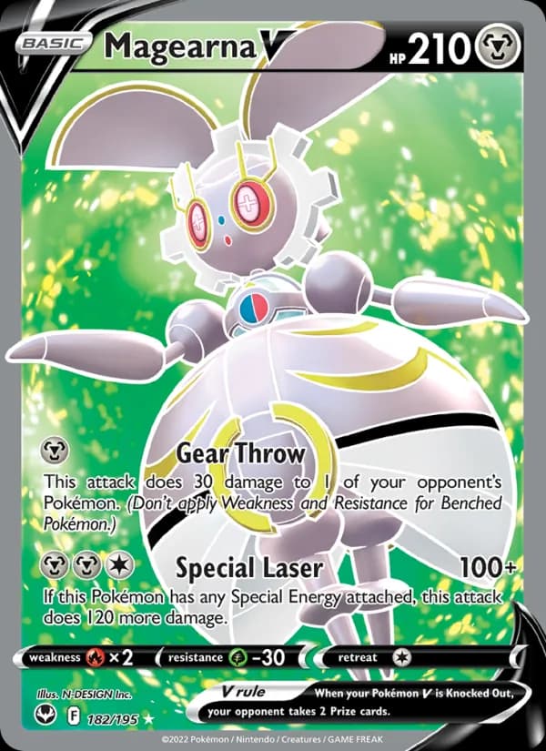 Magearna V card in English