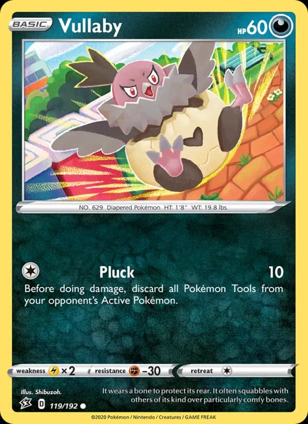 Vullaby card in English