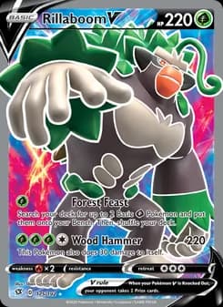 Rillaboom V card in English