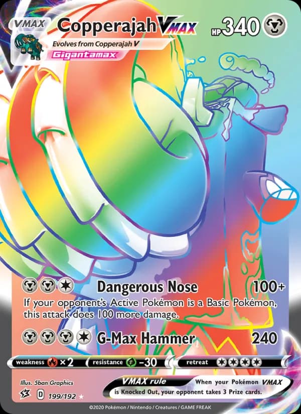 Copperajah VMAX card in English