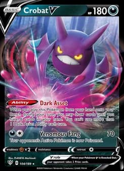 Crobat V card in English