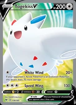 Togekiss V card in English