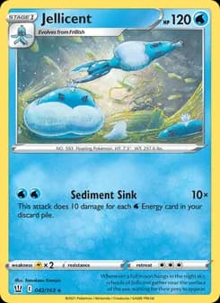 Jellicent card in English