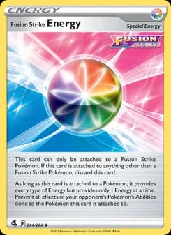 Fusion Strike Energy card in English