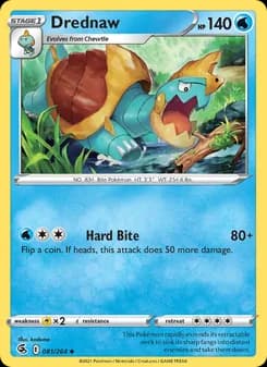 Drednaw card in English